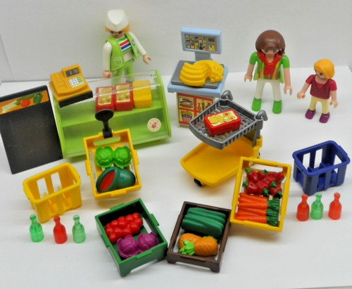 Marktstand mit gemüse obst - gemüse,
