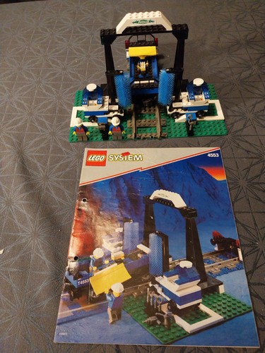 Lego 4553 zug waschanlage - lego,
