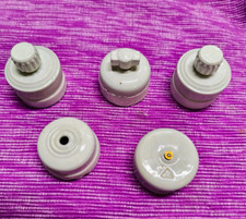  Schalter Porzellan Drehschalter Art Deco Vintage Retro Lichtschalter