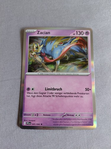 Pokémon karte zacian - pokémon,
