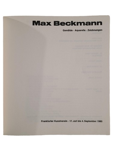 Max beckmann gemälde - beckmann,