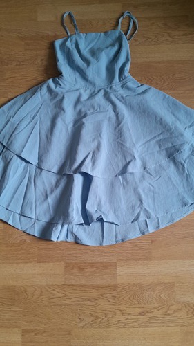 Blaues sommerkleid - blaues,