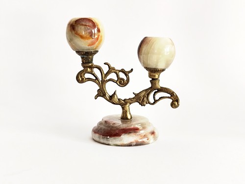 Vintage kerzenständer onyx - vintage,
