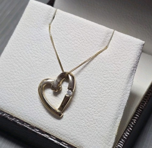 Diamant collier gelbgold - diamant,