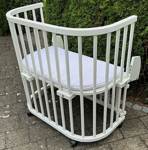 Baby beistellbett aus holz - beistellbett,