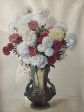 Aquarell jugendstil stillleben - aquarell,