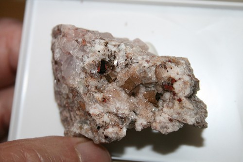 Samtblende auf fluorit - auf, xx