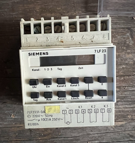 Siemens zeitrelais 7lf23 - siemens,