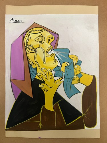 Pablo picasso - picasso, (handgemacht)