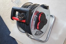 Kabeltrommel 25m IP44 Format Steel Cable Reel Stahlblech Neu