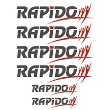RAPIDO aufkleber sticker
