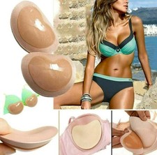 SELBSTKLEBENDE BH Soft Einlagen Kissen für Bikini Badeanzug hautfarben **NEU**