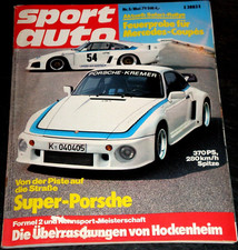 Sport Auto 05/79 Kremer-Porsche,Zender-Porsche 911,GMC,Ford Capri 3.0,Opel Monza