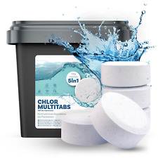 5 kg Multitabs 200G 5in1 Chlortabletten Multifunktion Tabs Chlor für Pool 