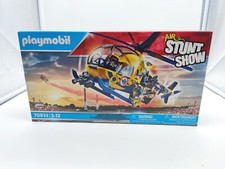 PLAYMOBIL® 70833 Air Stuntshow Filmcrew-Helikopter mit Crew ab 5 Jahren