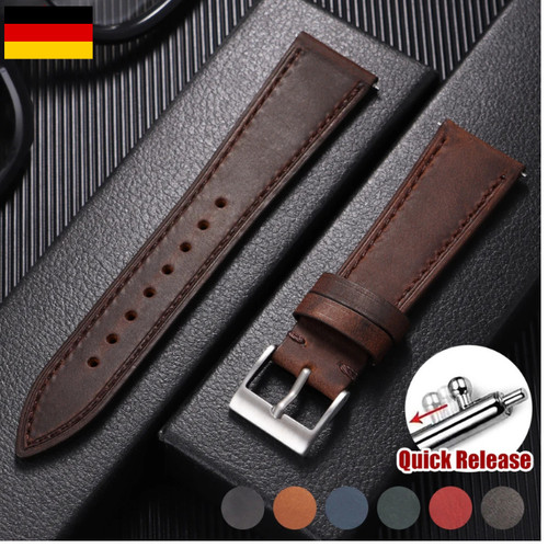Echtleder uhrenarmband 20 - 18,