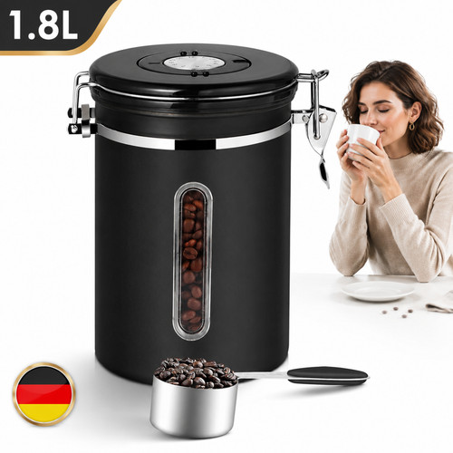 Kaffeedose luftdicht edelstahl - kaffeedose,