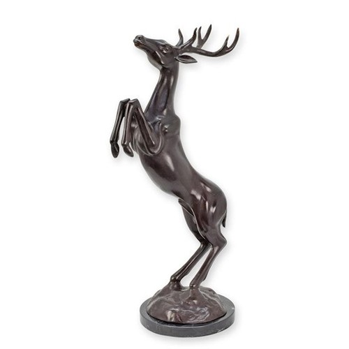 Bronze skulptur hirsch - skulptur,