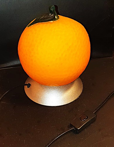 Ikea vintage orange - ikea-, glaslampe