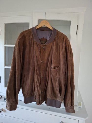 Herrenlederjacke braun - 50,,