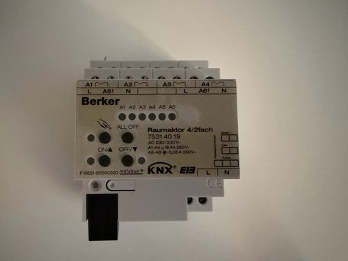Berker knx eib - berker, raumaktor
