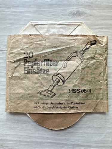 Stück staubsaugerbeutel ddr - 5,