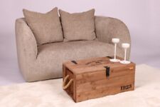 Truhe Couchtisch Holz massiv Wohnzimmertisch Truhentisch Kiste vintage shabby 