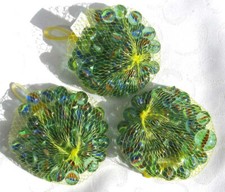 51 Glas-Murmeln bunt Deko Spielzeug Murmel Spiel 15mm und 25mm groß