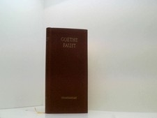 Goethes Faust. Gesamtausgabe ( Dünndruck ). 3. Auflage. Goethe J, W.: