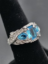 Natürlicher London Blautopas