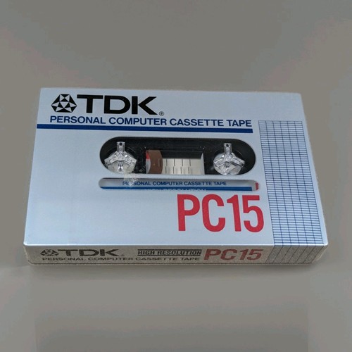 Vintage tdk pc15 cassette tape - vintage,