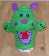 Handpuppe, Drache/Saurier