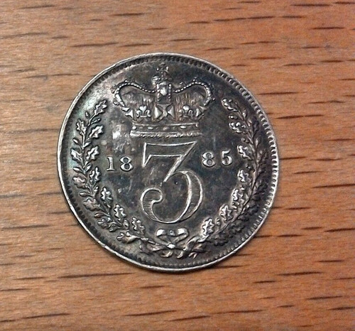 Silber pence 1885 - pence,