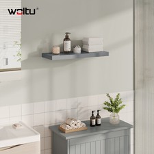 Hochglänz Wandregal Schweberegal Regalbrett Wandboard mit Metallhalterung MDF