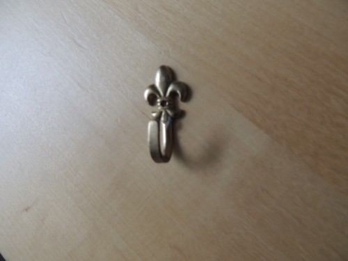 Zierhaken messing matt - messing,