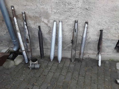 Auspuff jawa etz 125 - jawa,