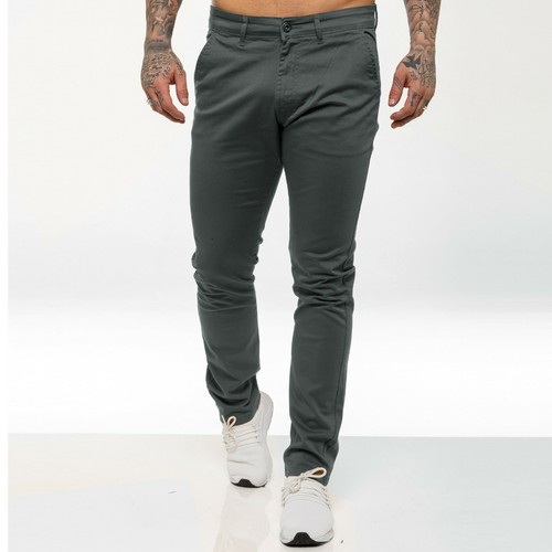 Enzo herren chino hose slim - chino,