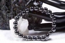 Edelstein Armband aus Titan  | 8mm Kugelarmband