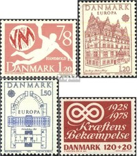 Briefmarken Dänemark 1978 Mi