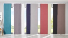 Verdunkelung Schiebegardine »NewYork« Flächenvorhang Paneelwagen Blickdicht