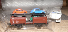 S82  Märklin  Autotransportwagen beladen  VW Käfer