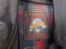 Wilsons lederjacke bomberjacke - lederjacke,