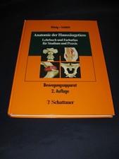 Anatomie der Haussäugetiere, Bewegungsapparat,  1999 und 2001