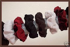 Samtband haarband gerafft neu - gerafft,