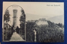 AK, Hochwald, Aussichtsturm, Jonsdorf , Oybin, 1910 Versendet