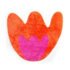 Badematte Tulpe pink Helio