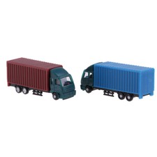 2x Plastikcontainer LKW