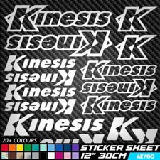15x Kinesis Vinyl Aufkleber