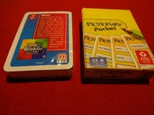 PICTIONARY pocket ASS mattel  Reisespiel mini Karten neu eingeschweißt REWE 2018