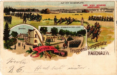 Cpa gruss vom - ak,